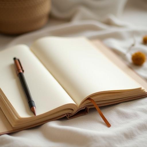 Journal Relié en papier recyclé